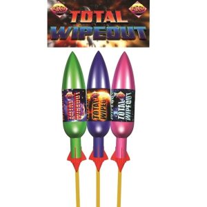 Total wipeout "bombs on a stick!"