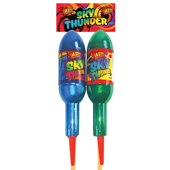 SKY THUNDER 2 pack rockets